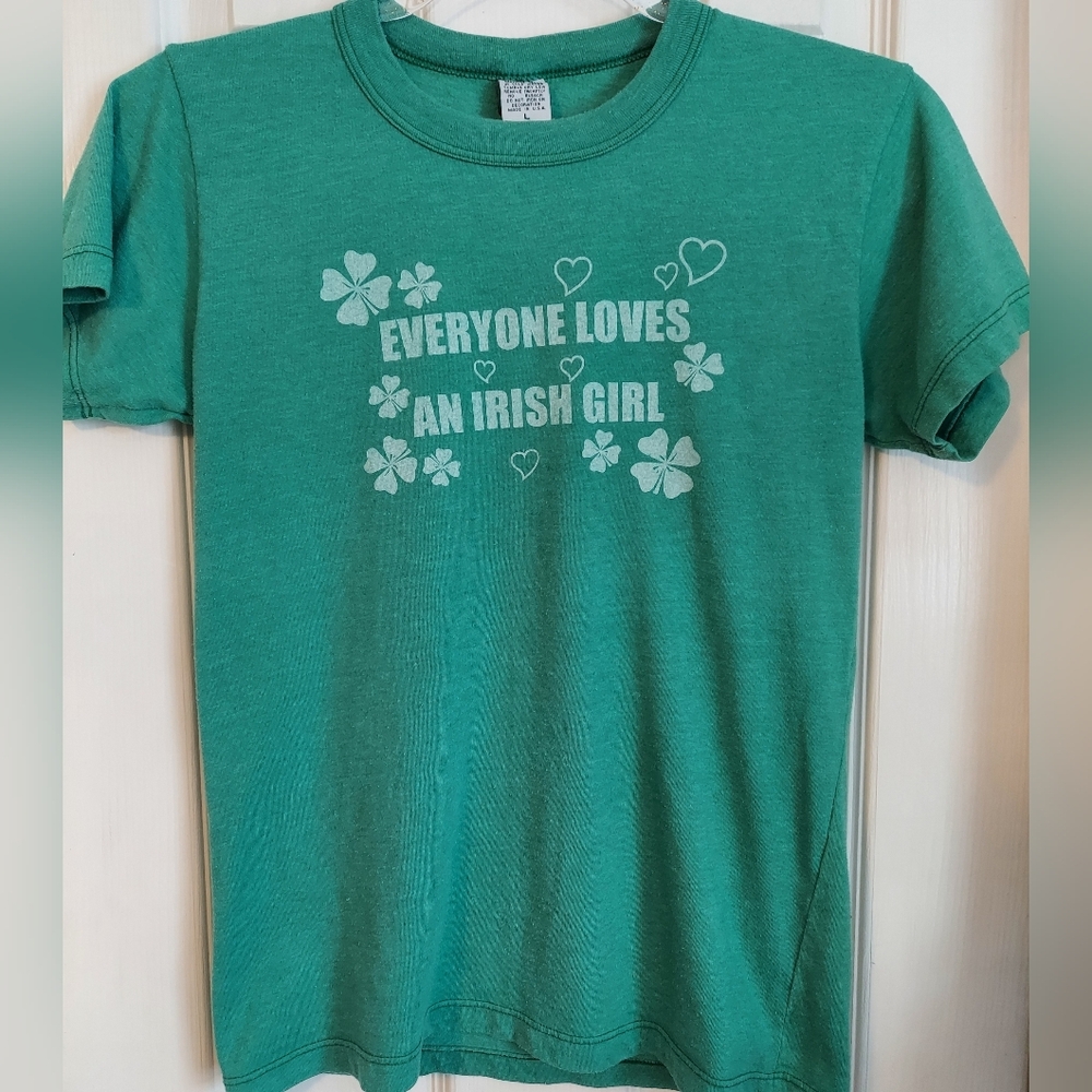 Vintage UO Graphic Tee Everyone Loves An Irish Girl